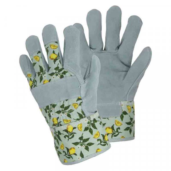 Briers Gauntlet Gardening Leather Gloves Large BO212 